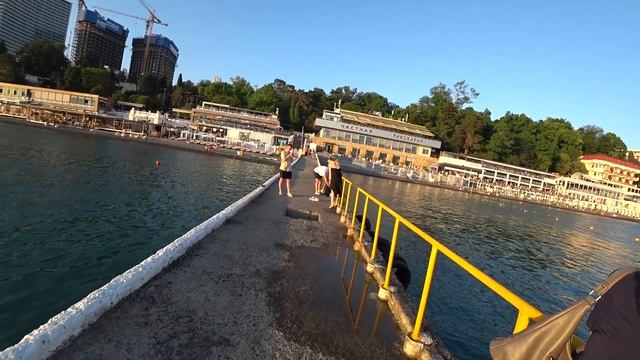 СОЧИ. Навагинская. Морпорт. Маяк. Набережная. Приморский парк. Фестивальный. Курортный проспект.