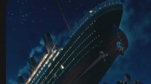 Титаник тонет в швартовка судна 3 D