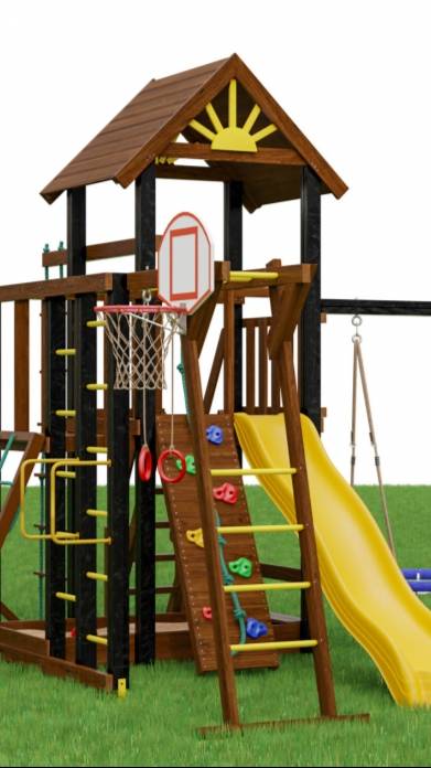 Детская деревянная площадка Марк 5 смотреть онлайн