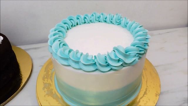 BIRTHDAY CAKE FOR MEN | SIMPLE AND EASY CAKE DESIGN - TUTORIAL FOR BEGINNERS