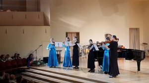 Г. Свиридов "Вальс" к повести А.С. Пушкина "Метель", ансамбль скрипачей