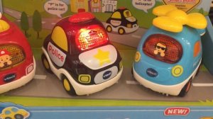 V-Tech Go! Go! Smart Wheels songs and sounds Starter Pack with POLICE CAR and HELICOPTER!!! HDTV