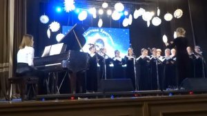 Христос рождается, славите. Ирмос Рождественского канона. Хор гимназии во имя Сергия Радонежского