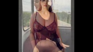 Mature women Plus Size in tights, nylon stockings, pantyhose and mini skirts with perfect legs 9