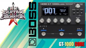 BOSS GT-1000CORE - компактный вариант топового гитарного процессора