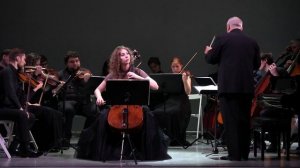 Дали Гуцериева - Э. Эльгар. Концерт для виолончели с оркестром. Дирижёр Д. Герингас