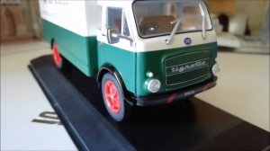 Diecast model 1:43 OM Tigrotto Frigorifero La Rocca 1963 Altaya