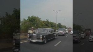 Vintage Mercedes Benz 600 Pullman (W100) spotted in Pune