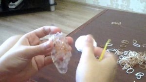 Как сплести   колбасу из резинок :-)