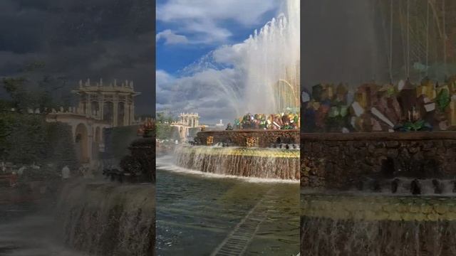 Фонтан "Каменный цветок" на ВДНХ, Москва. смотреть онлайн