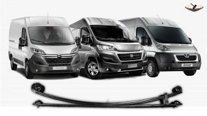 Арт. 326, 336, 334 Рессора усиленная для Peugeot Boxer, Citroen Jumper, Fiat Ducato