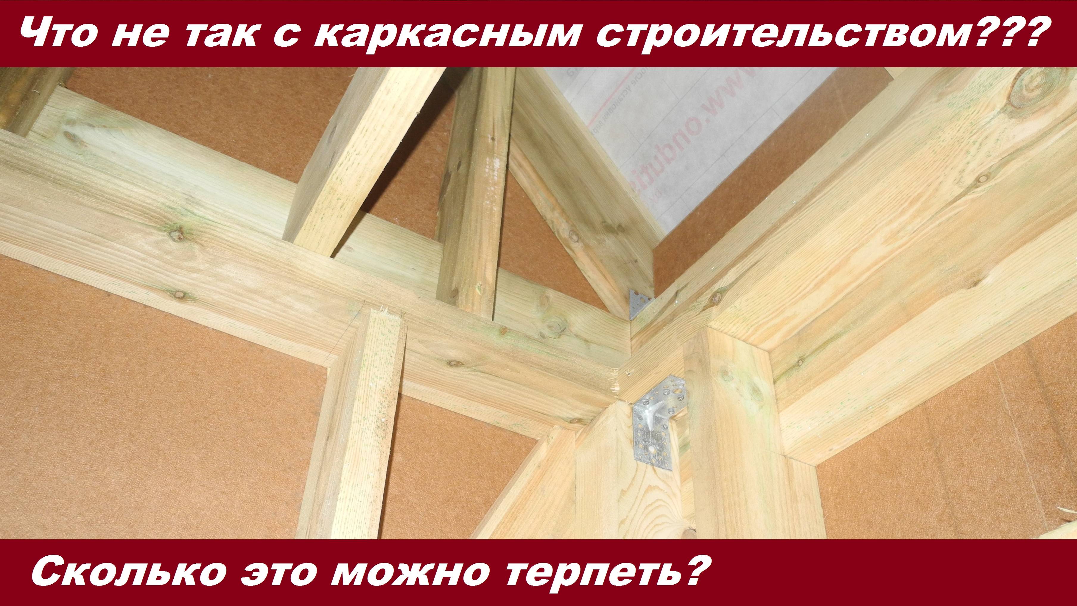 Каркасный писец #5. Войсковицы. Строитель старался, но знаний не хватило. Видео 19.02.2020.