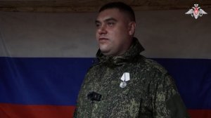 Награждение военнослужащих ГрВ «Центр»