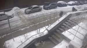 Мини погрузчик МиниП 2-20 чистит улицы Санкт-Петербурга#Минипогрузчик#Кингтех#техникадлястройки