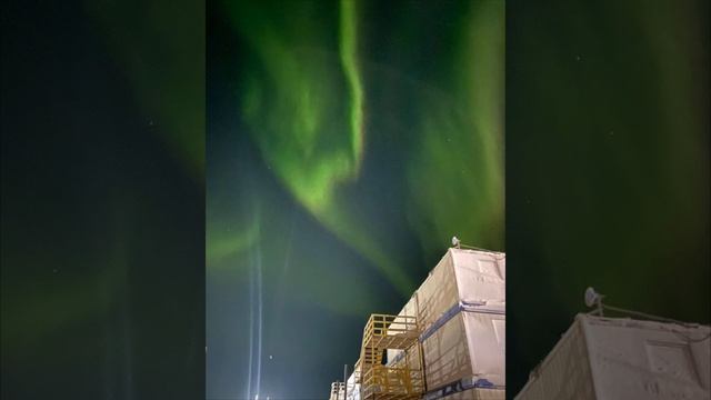 А вы это видели? Северное сияние на Ямале.
