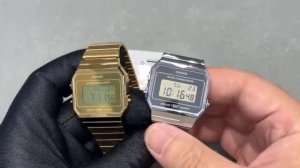 直播精華 - CASIO 最新款復古跳字錶 超簡約鏡面設計 A700WEV-7 AA700WEVG-9A|WhatsApp 查詢:852 56017798