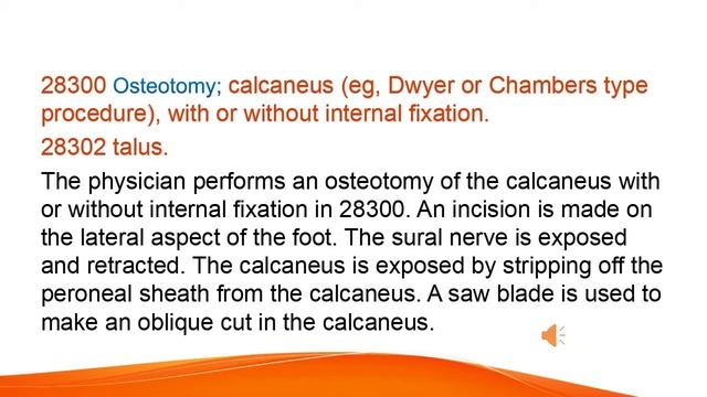 Osteotomy Ankle CPT code - simplify medical coding
