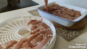Джерки из куриного филе