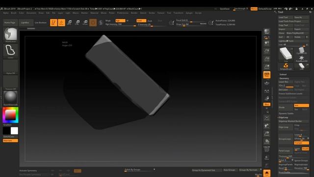 Autodesk 3ds Max, Zbrush, Substance Painter   Stylized Wooden throne