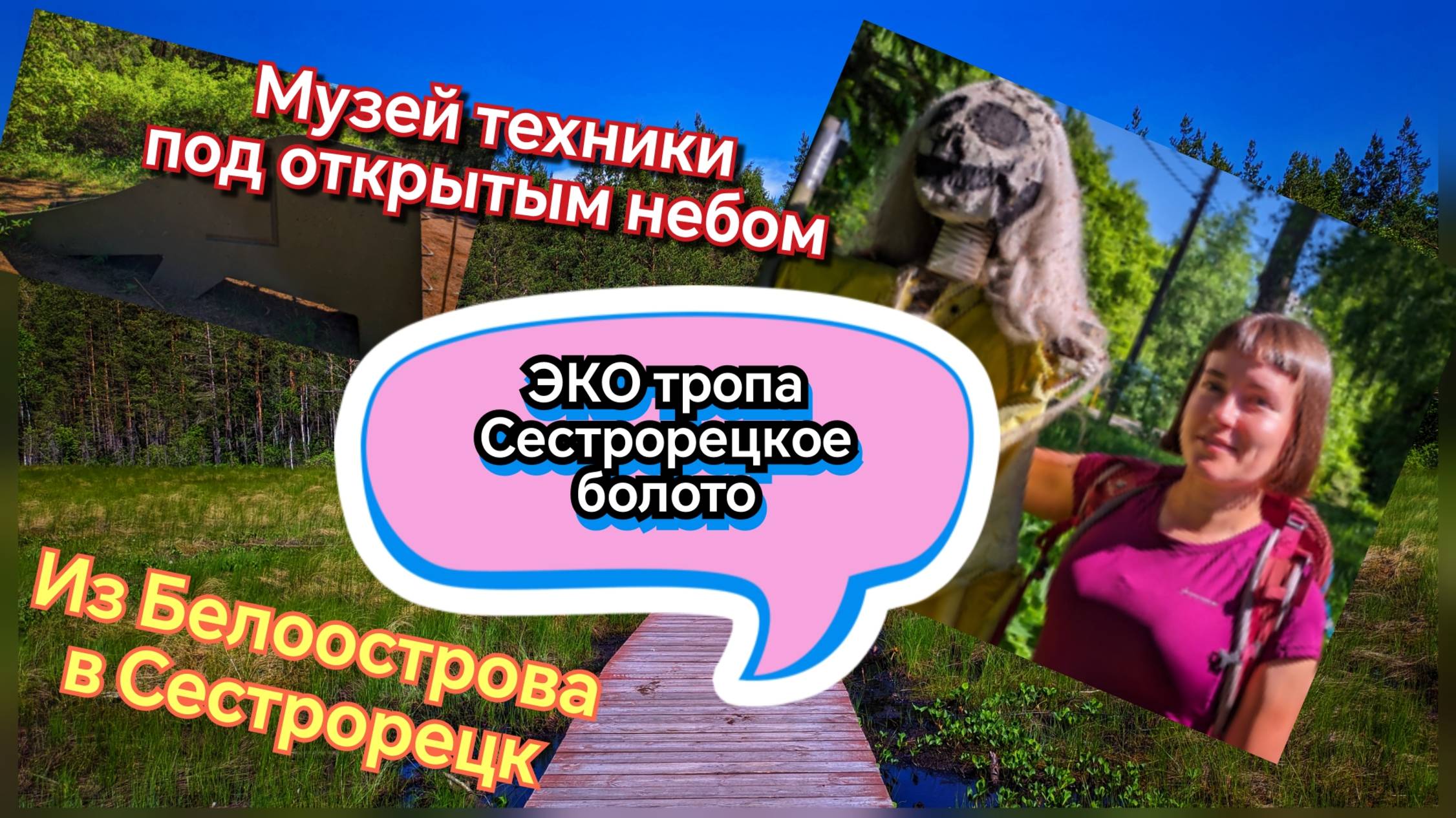 ОДИНОЧНАЯ ПРОГУЛКА ИЗ БЕЛООСТРОВА В СЕСТРОРЕЦК. ЭКО ТРОПА СЕСТРОРЕЦКОЕ БОЛОТО.