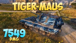 Tiger-Maus - 2 Фрагов 7.5K Урона - Непослушный! - Мир Танков