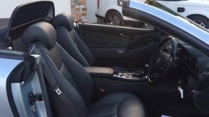 MERCEDES SL-CLASS SL350 DEMO + 1 LADY OWNER FULL MERC HISTORY FOR SALE IN SILVER