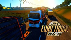 🔴Euro Truck Simulator 2. TruckersMP. Субботний стрим. Вечерние покатушки