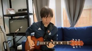 Eart guitars EGLP-610 and PRS guitars demo by WEN LIN