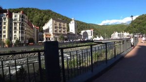 Адлер. Прогулка Горки Город ☼ Роза Хутор ..