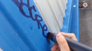 Tagging and graffiti. I tag with wesok, denar, buka, coren, sekor. Khabarovsk 2022