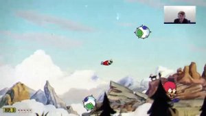 Cuphead. Прохождение босса "Уолли Уорблс" (Кукушка)