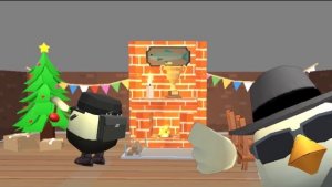 Чикен ган новогоднии декорации