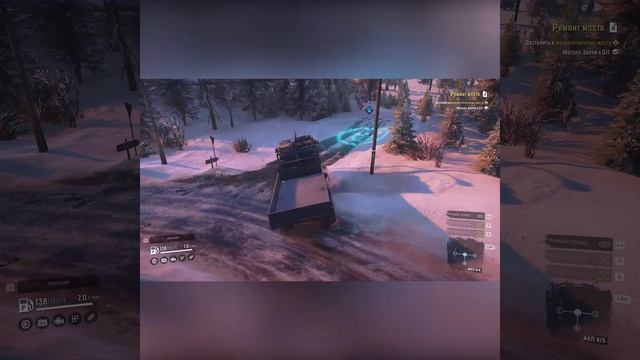 ☃️ Зимний дрифт в Snowrunner на KRS 58 "Бандит" смотреть онлайн