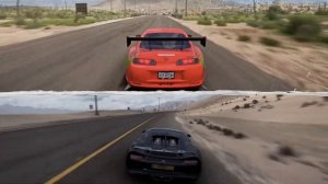 Toyota Supra MK4 vs Bugatti Chiron which one car is better