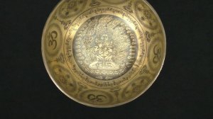 Поющая чаша Бутанская 20 см, Соль 198 Гц, Ре 582 Гц