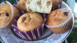 Кексики с изюмом