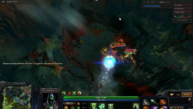 Dota 2 Puck snatches Aegis смотреть онлайн