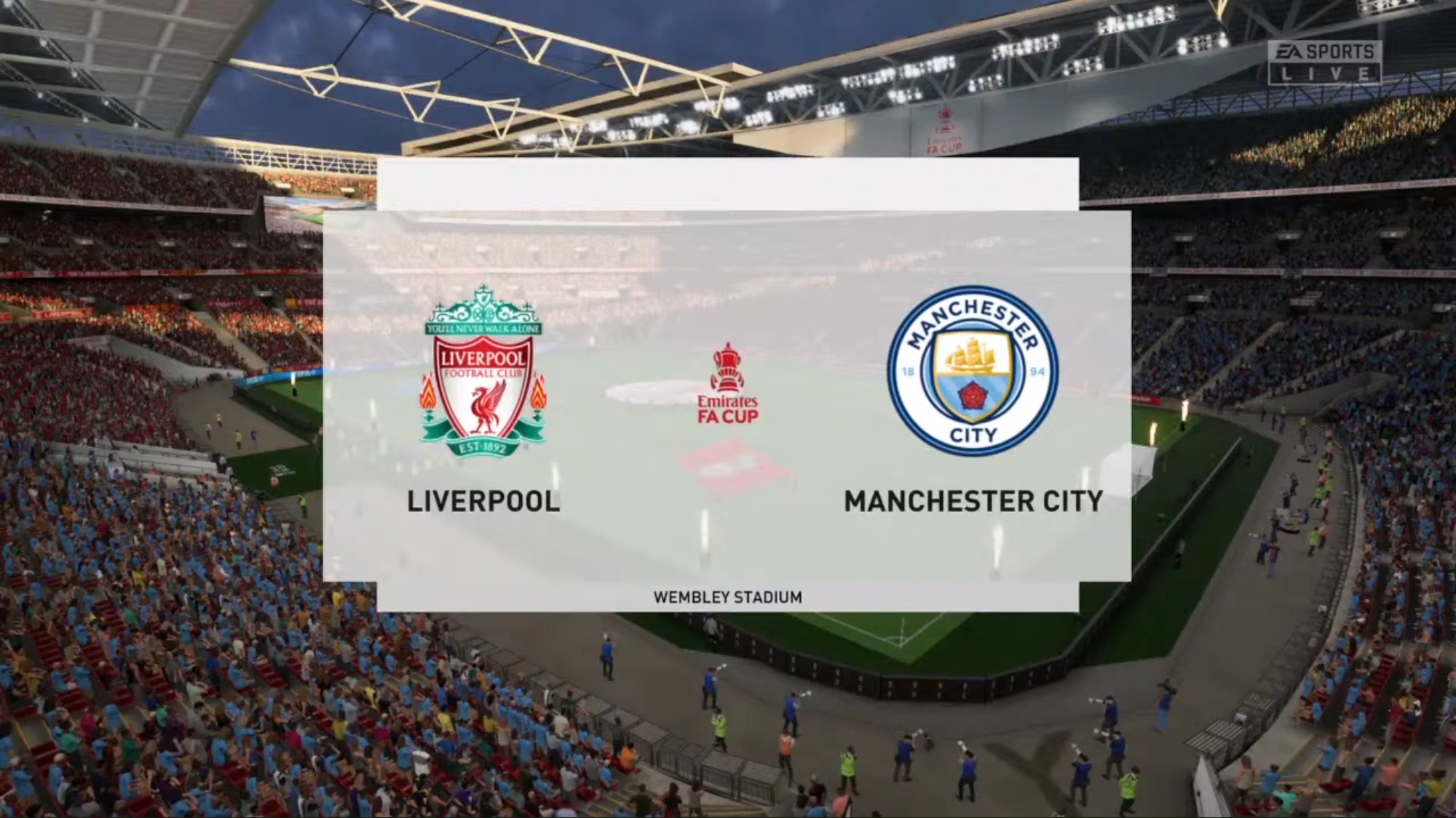 FIFA 23 The Emirates FA Cup Liverpool Manchester City