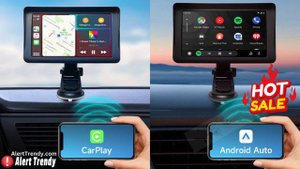 7 IPS Car Smart Screen Wireless Carplay Auto Mobile Phone Projection Screen Navigation