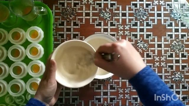 Кольорове желе"Веселка" шарами зі сметаною. смотреть онлайн