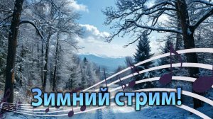 Зимняя трансляция! Песенный стрим 14 декабря в 19-00