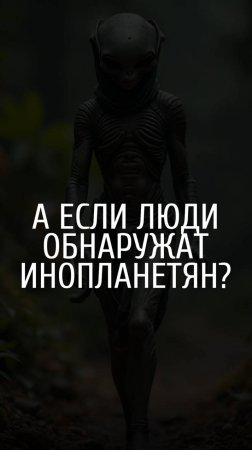 Вопрос нейросети. Если люди обнаружат инопланетную жизнь?