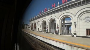 Едем в Адлер ☼ Море из окна поезда ..