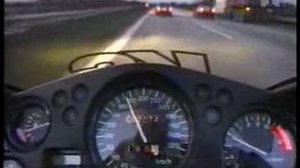 Мотоцикл разогнался до 300