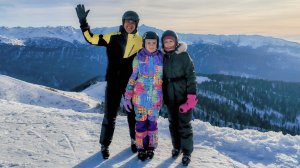 Горы. Лыжи. Добринские.mp4