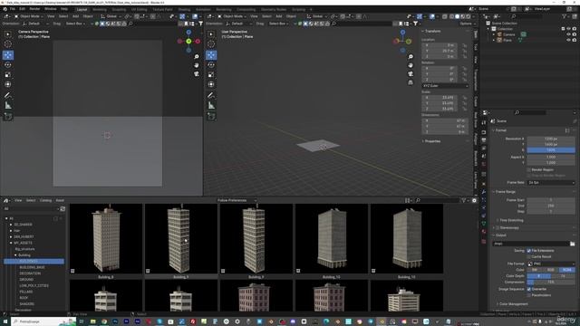 9 - Buildings asset package import