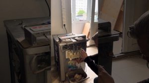 Проверка бу фризера после замены редуктора