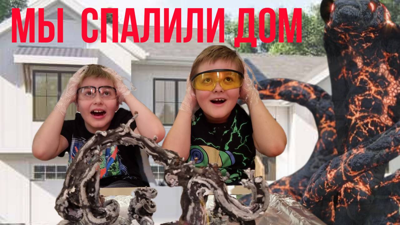 СПАЛИЛИ ДОМ/Эксперимент-Фараонова змея/Смотреть Всем!