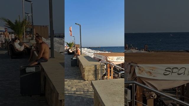 АДЛЕР. МАЯК. НАБЕРЕЖНАЯ. ПЛЯЖ ЧАЙКА. 31 АВГУСТА. #пляжчайка. #beach. #море. смотреть онлайн