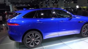 [4k] Jaguar F-Pace S at Frankfurt 2015